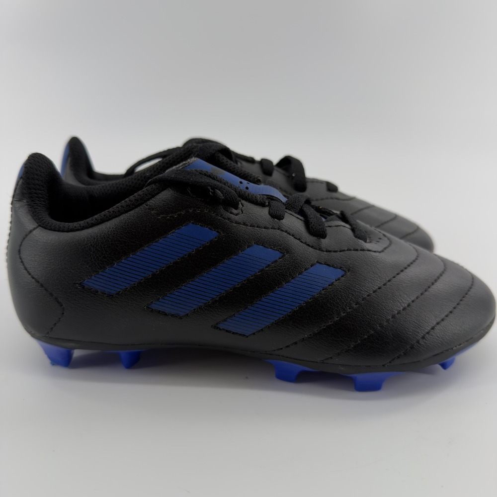 Adidas Kids Copa Pure 2 Club FxG Soccer Cleats Black Blue Size 1Y